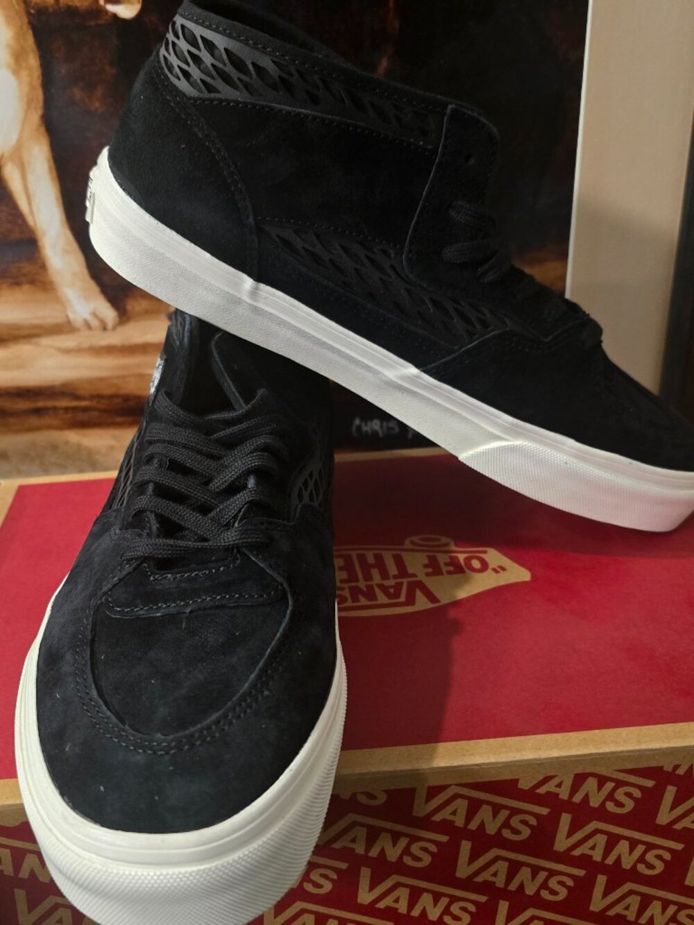 Vans Half Cab Decon VN000EKMBLA Black Men's Skateboarding Shoes Sz 10 US NEW